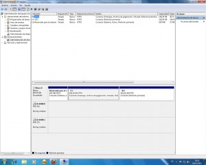 Administrador de discos de Windows