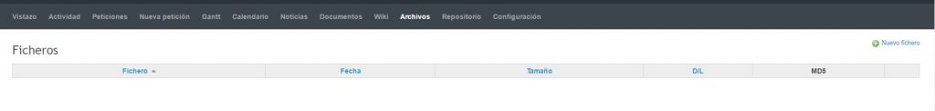 nuevo fichero